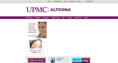 Desktop Screenshot of altoonaregional.org